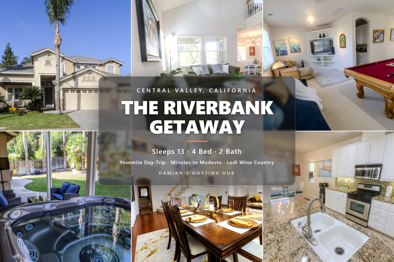 Inside The Riverbank Lodge.